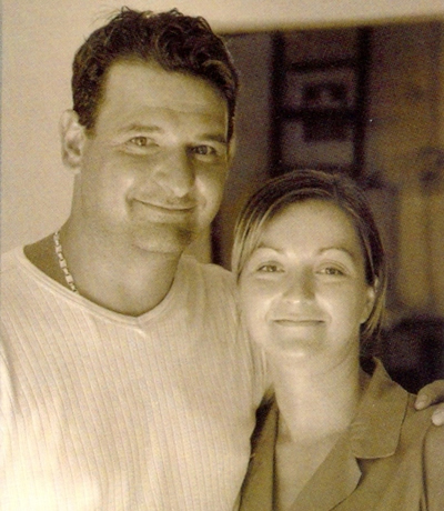 Piero e la moglie Paola